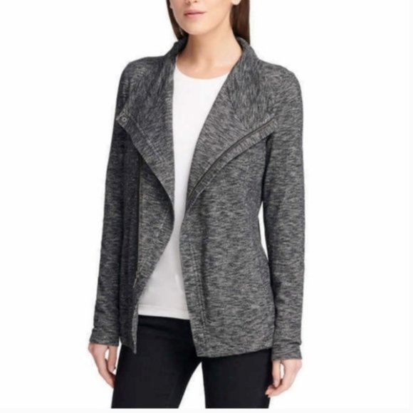 G.H. Bass & Co. Asymmetrical Zip Cardigan - Picture 2 of 8